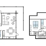 Ski-inn Kultakero Penthouse Lägenhet *