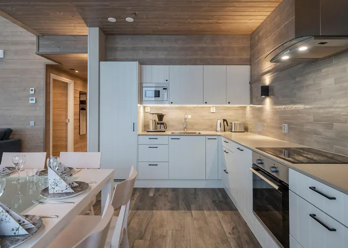 Ski-inn Kultakero Penthouse 公寓 Pelkosenniemi