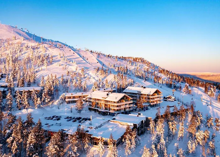公寓 Ski-inn Kultakero Penthouse Pelkosenniemi